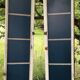 Double-leaf mirror (French window)