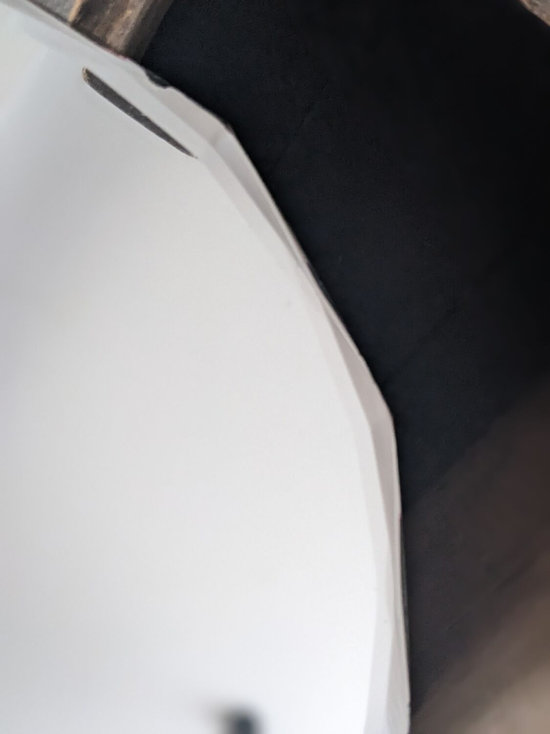 Vintage beveled mirror to pose 50s