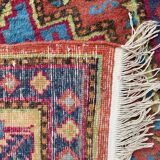 Vintage carpet sinkiang caucasian designs 92x150 cm