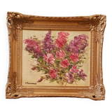 Oil on canvas signed thérésa richards (united states).