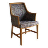 Swedish Grace floral birch wood armchair