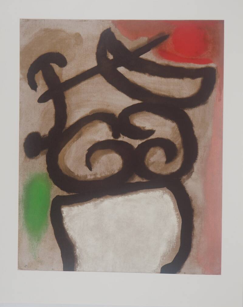 Joan Miró: Female Model - Signed Lithograph