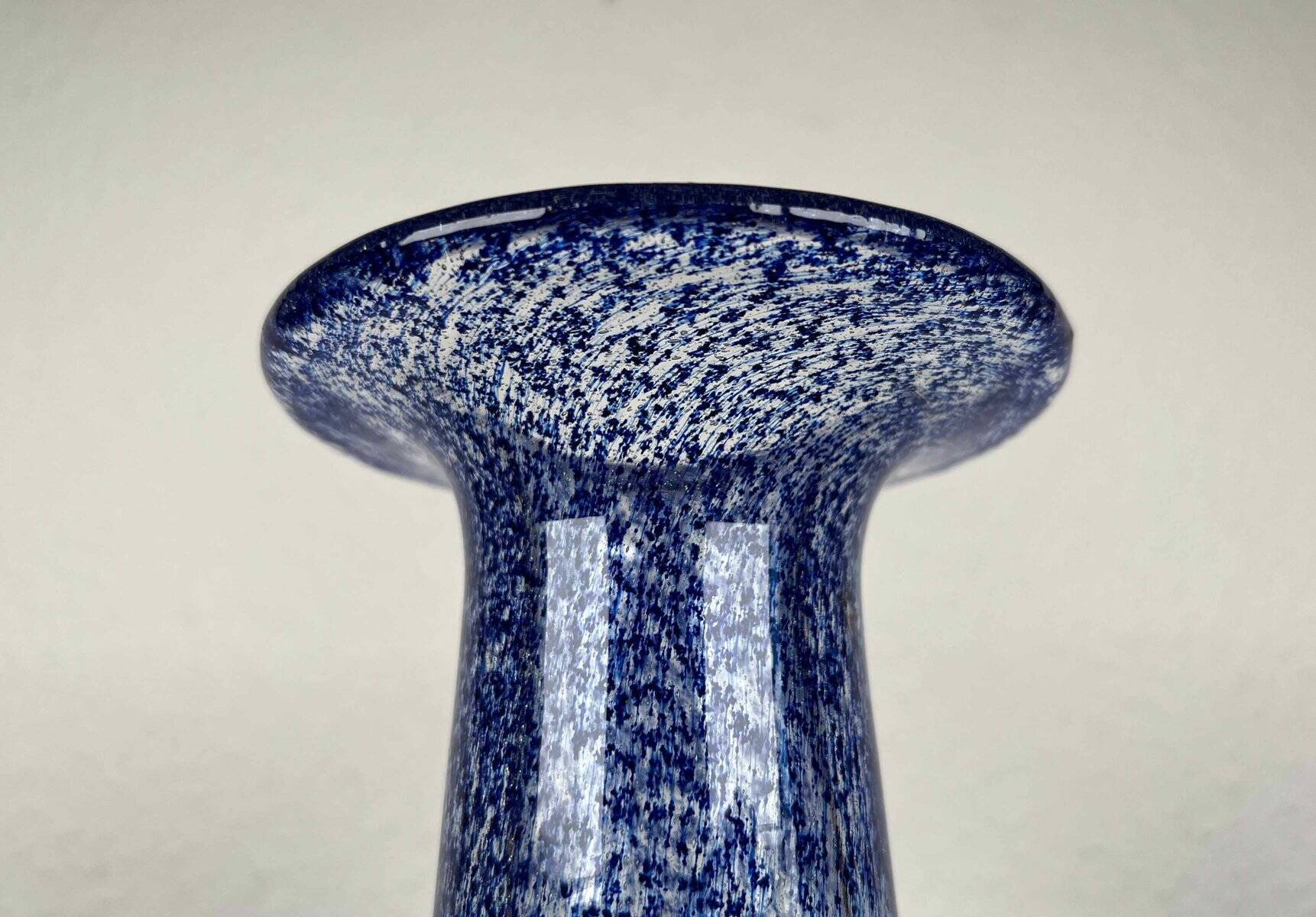 Vintage Swedish glass vase by Sven Vallien for Kosta Boda.