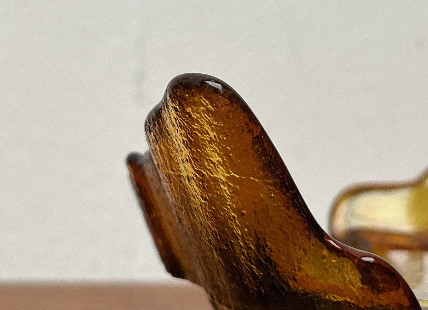 Bol vintage en verre d'art de Muurla, années 1970