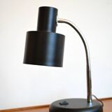 Matte black metal desk lamp