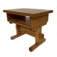 Vintage bedside table side table pinewood 70's design