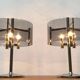 Lampes de table Space Age du milieu du siècle, années 1970, lot de 2