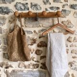 Antique wooden coat hook