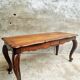 Table à manger, table d'appoint, bureau noyer 70x173cm