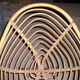 Armchair of child in rattan and metal, 70 years