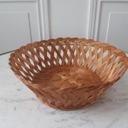 Panière en rotin