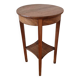 Guéridon rond en bois période Art-déco