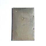 Rectangular Moroccan brass mirror reminiscent of a door, 1970s