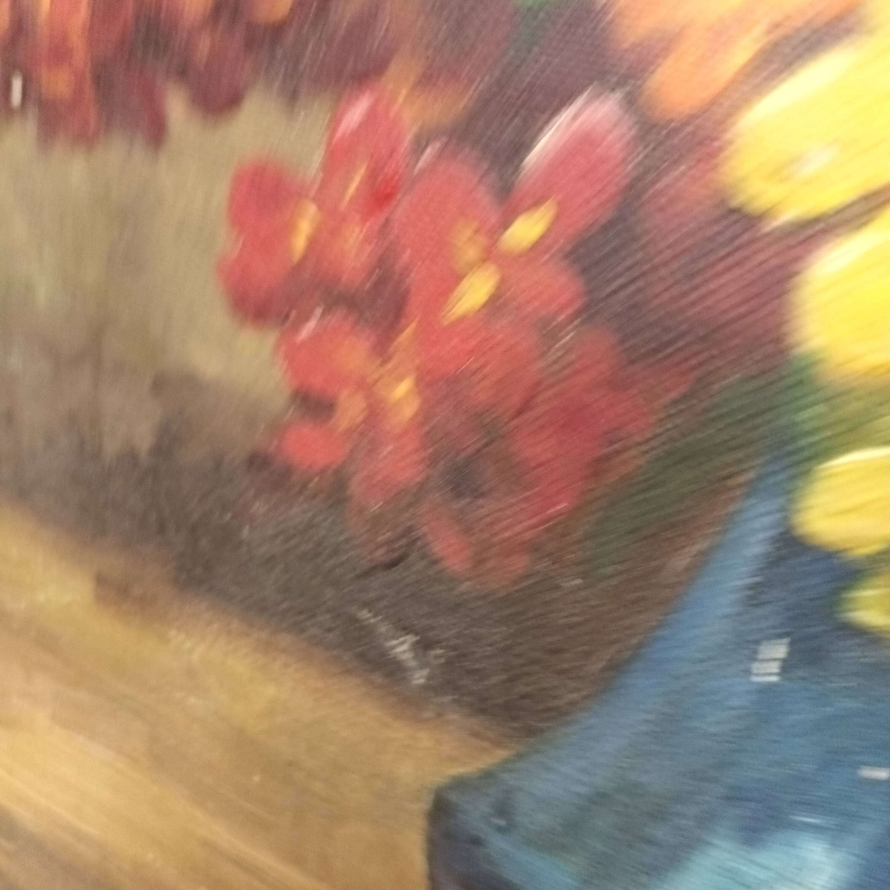 painting still life bouquet