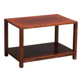 Vintage coffee table in exotic wood veneer, design, Italy, 1960s