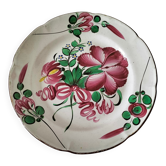 Earthenware plate from the East – attributed to Islettes, 19th century