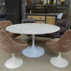 Round table "tulip 137" in marble, Eero Saarinen, Knoll 1960