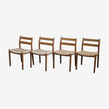 4 chair series Niels Otto Moller