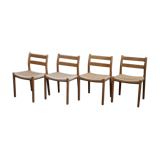 4 chair series Niels Otto Moller
