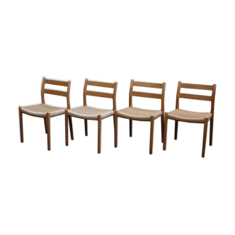 4 chair series Niels Otto Moller