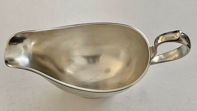 Silver metal sausage maker Detjen, 30s