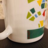 Set of 3 vintage “8 to 8” mugs – 1980s