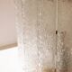 Vintage wall light Doria Leuchten with frosted glass tubes.