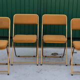Vintage LAFUMA red/brown chairs in batches or not