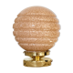 Lampe art deco rose