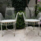 Rare garden furniture set Mathieu Matégot – CAP d’Ail 5-piece set