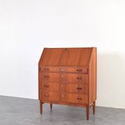 Mid-Century Danish Teak Secretary, 1960s.