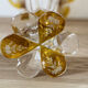 Bohemian crystal cornet vase
