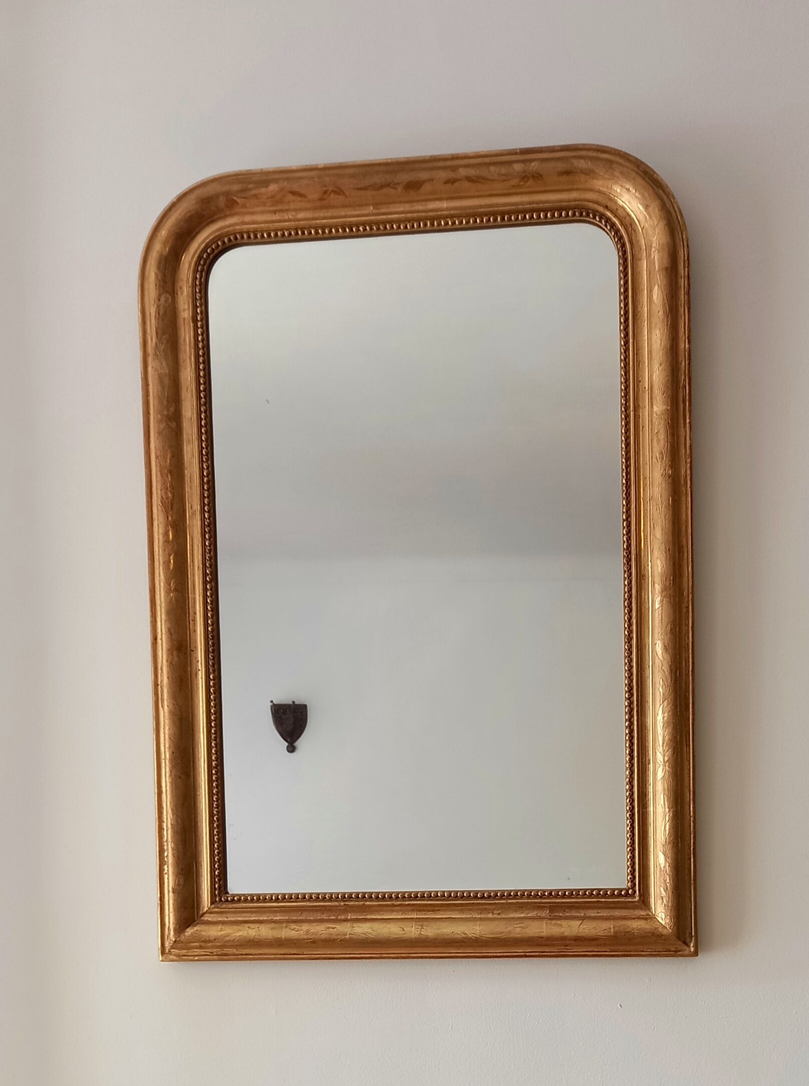 Gilded Louis Philippe Mirror - Antique Wall Mirror