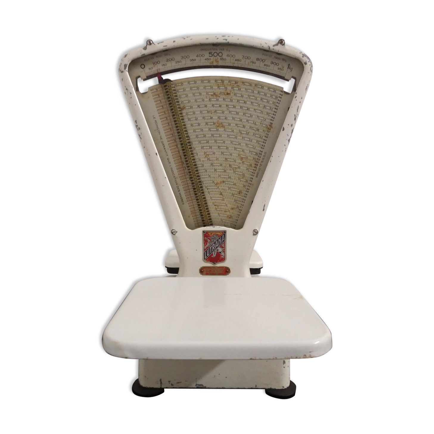 Vintage grocer's scale Lutrana