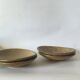 Set of ceramic bread plates
