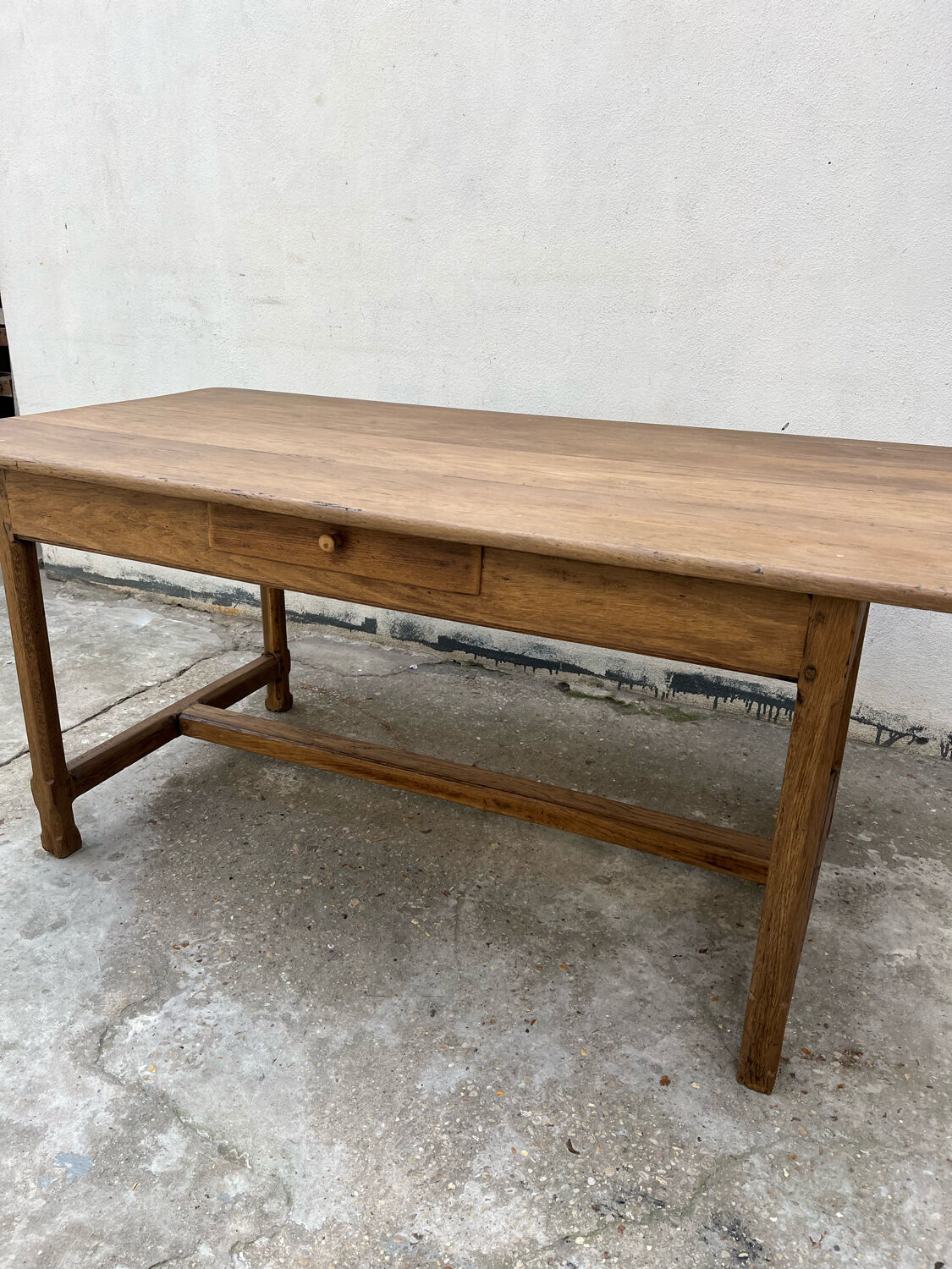 Oak farmhouse table