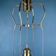 Mid-century glass cascade chandelier, Italy, 1970s.