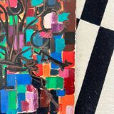 Colorful oil painting by Fermigier