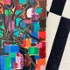 Colorful oil painting by Fermigier