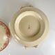 Ironstone soup tureen Creil & Montereau, "Admiral" model, red, 19th century.