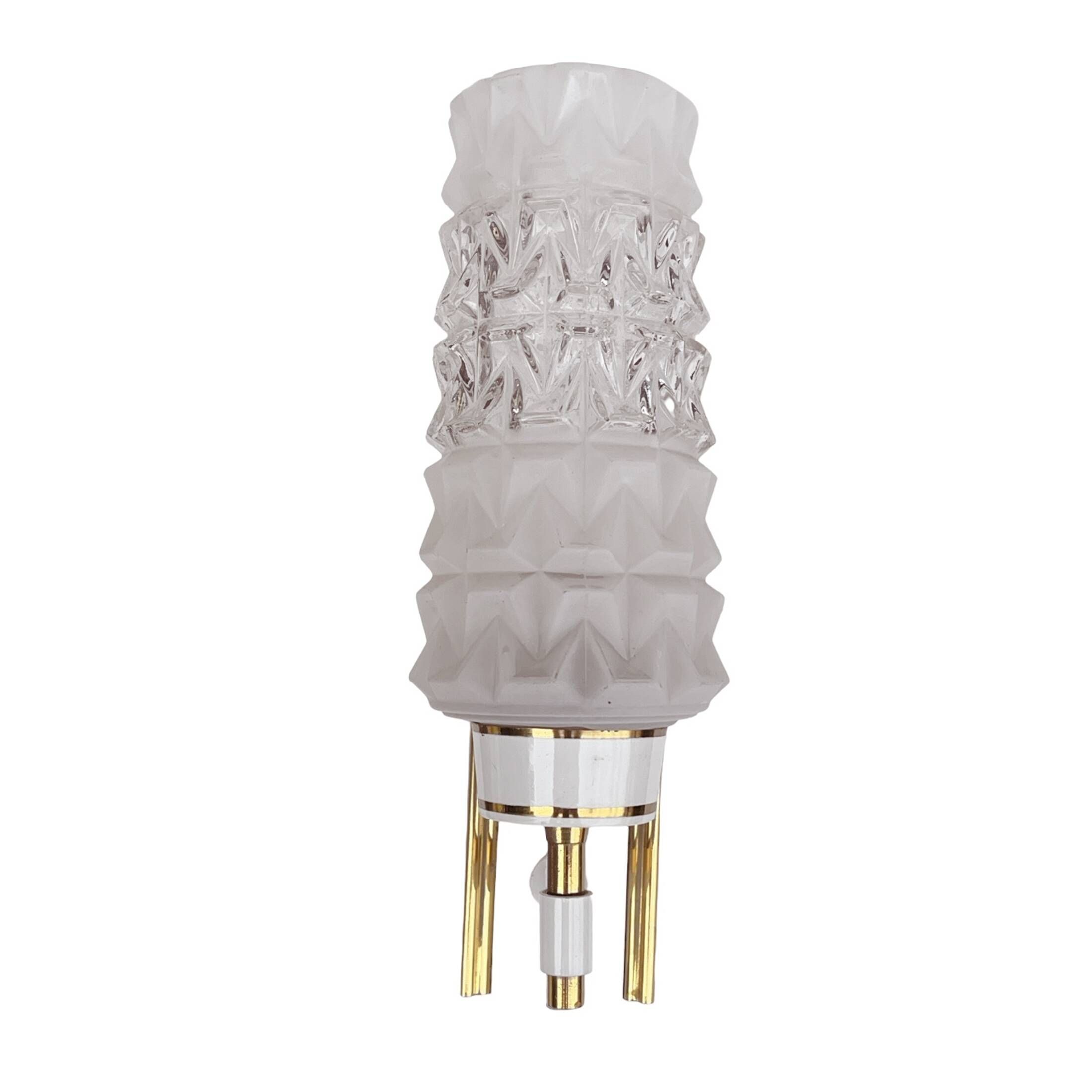 Vintage Hollywood Regency wall lamp, Germany, Sölken Leuchten, 1970s.