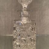 Cut crystal bottle Baccarat Saint Louis