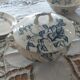 Old-size dishware Rose Faïencerie Lyonnaise