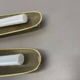 Set of 2 Large 37 cm Honeycomb Theatre Wall Light Elements, Germany, 1950s