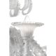 Venetian White "Cà Rezzonico" Murano Glass Chandelier