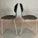 Paire de chaises "fourmi" design Arne Jacobsen, édité par Fritz Hansen circa 1960