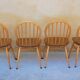 Série de 4 chaises « Windsor » par L. Ercolani pour les éditions Ercol