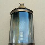 Lantern brass wall lamp