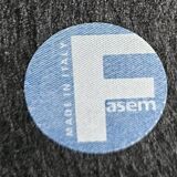 2 x Charme dining chair by Fasem is a slender, yet strong masterpiece 1980s