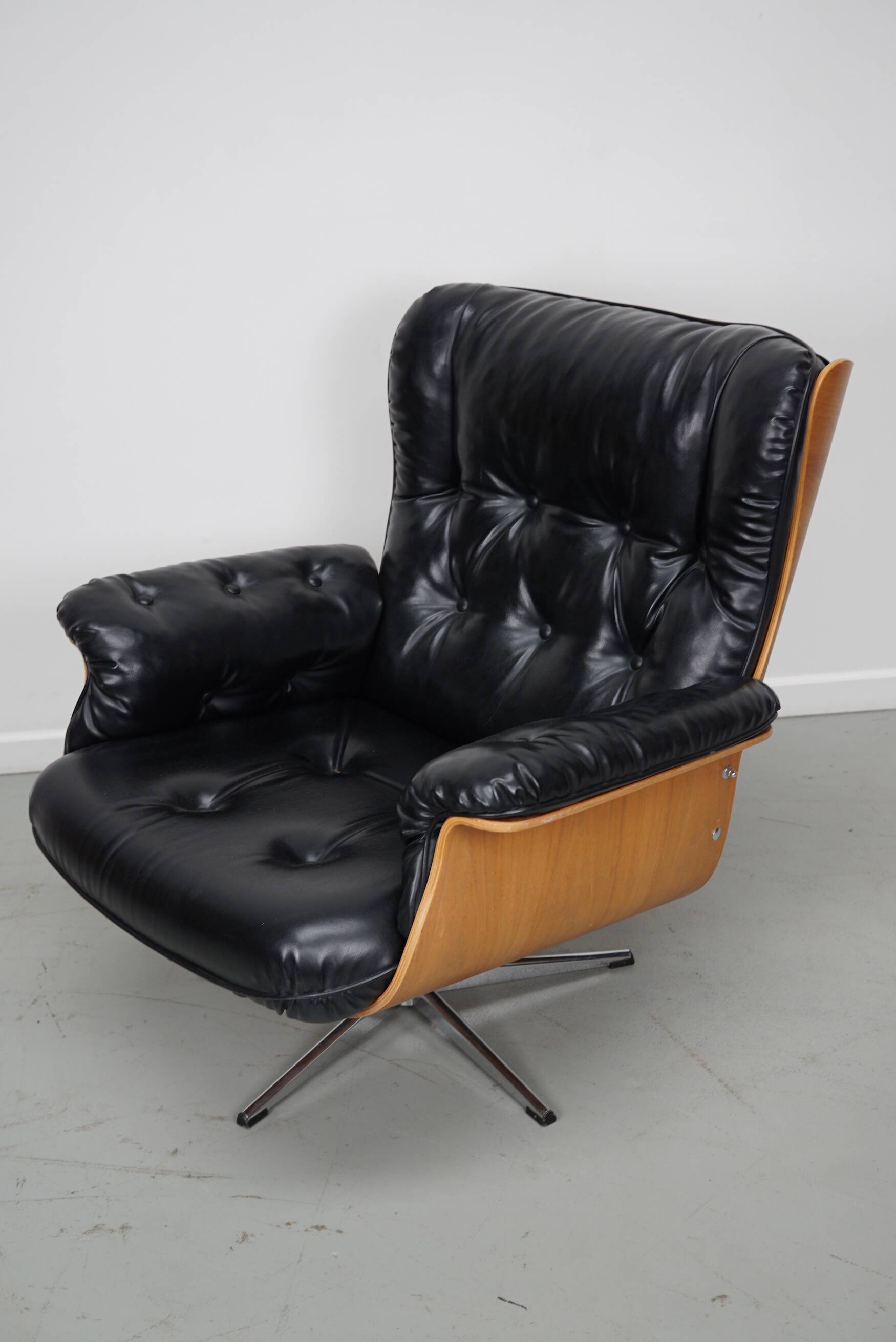 Vintage Armchair / Lounge Chair by Martin Stoll for Giroflex, Germany 1960s